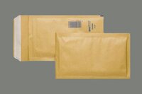 350x470mm MANILLA BUBBLE LINED BAGS PEEL & SE