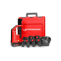 Rothenberger Romax Compact 3.0 Bluetooth Enabled Press Tool & M Profile Jaw Set 15-22-28mm