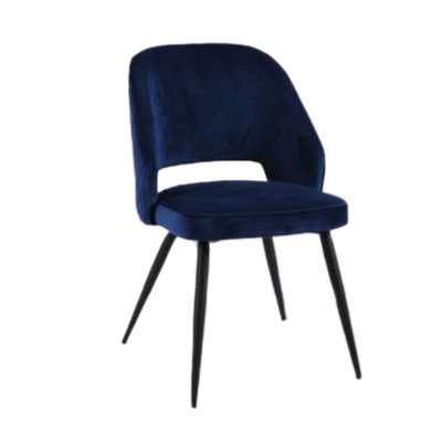 Sutton Navy Velvet Dining Chair
