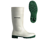 DUNLOP 171BV PVC/Nitrile Safety Wellington White S4 SRA