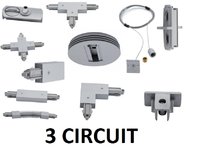 ANSELL MAINS VOLTAGE 16A THREE CIRCUIT TRACK ACCESSORIES