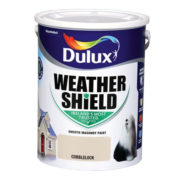 Weathershield Cobblelock Dulux Masonry Paint Pat McDonnell Paints