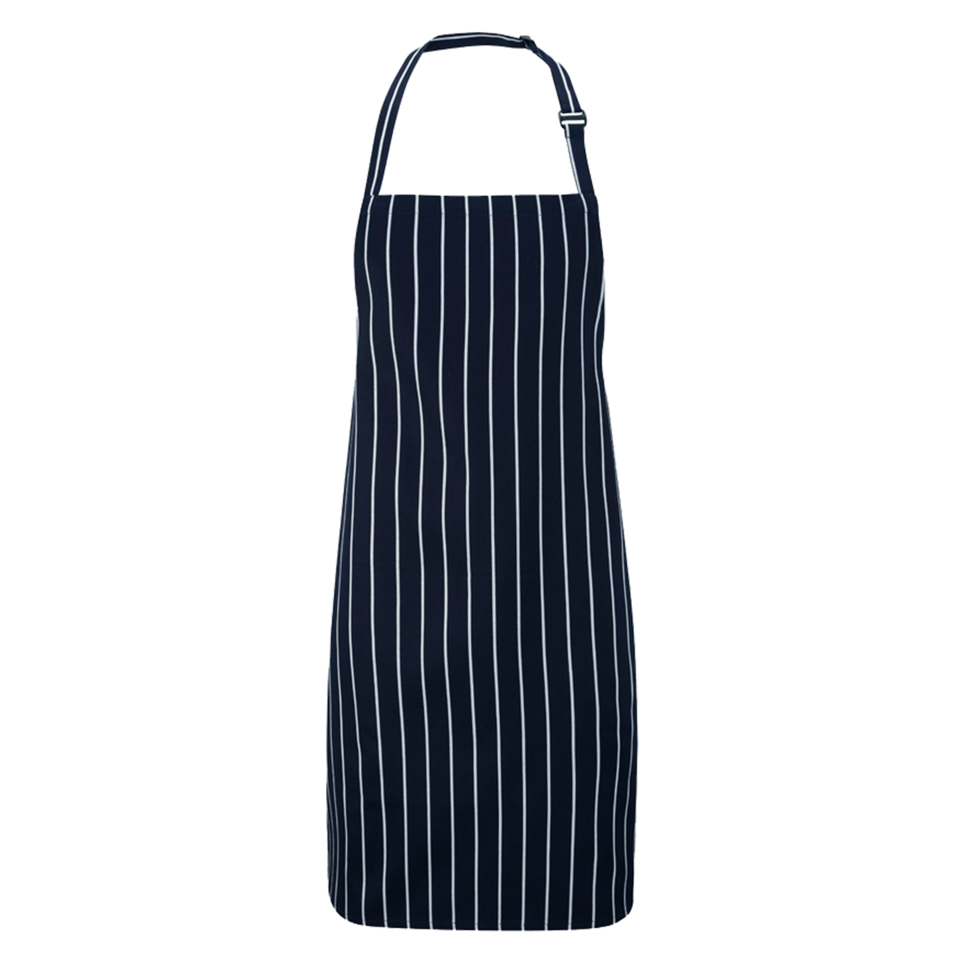 Orbit Butchers Apron, Navy/White Stripes