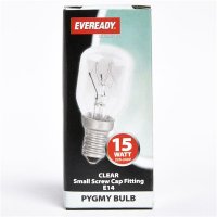 EVEREADY CLEAR PYGMY LAMP E14 15W