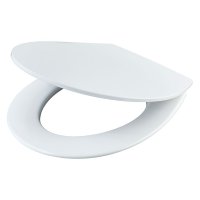 SANDRINGHAM 21 DUAL FLUSH SEAT WHITE METAL E131701