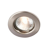 Robus GU10 Straight Downlight Brushed Chrome