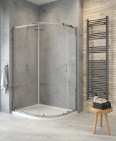 CITY PLUS OFFSET QUADRANT SINGLE DOOR 1000X800