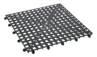 Black Bar Shelf Tile 13" x 13"