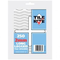 TILE SPACERS 2MM X PACK 250