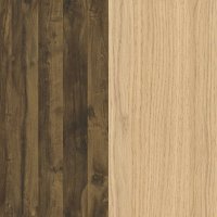 Dark Hunton Oak ST10/Vicenza Oak ST12 Splashback 4.1 x 640 x 8mm