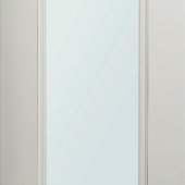 HP37G- Frosted Glass White Primed