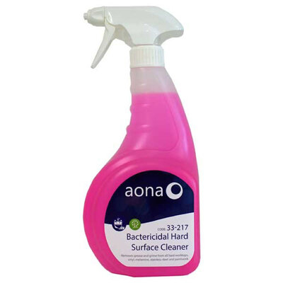 750ml AONA BACTERICIDAL SPRAY AND WIPE 6PK