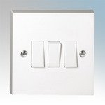 DETA VIMARK FLUSH SWITCH 10AMP 3 GANG