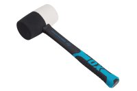 TRADE 24OZ FIBREGLASS HANDLE RUBBER MALLET