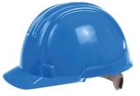OX SITE SAFETY HAT BLUE UNVENTED