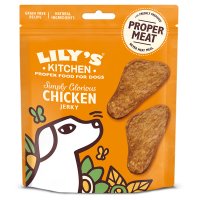 Lilys Kitchen Dog Treats Simply Glorious Chicken Jerky 8x70g