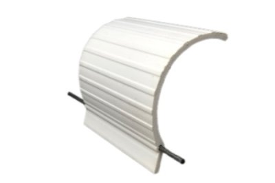 Cable Cover RAL9003 (white facade) L = 1,55m