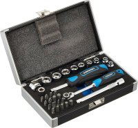 Signet 1/4in Drive  Stubby Socket & Bits Set 31 piece