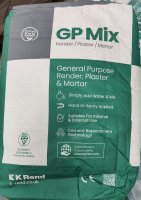 GP Mix General Purpose Mortar / Render 25Kg (Just add water)- KMix