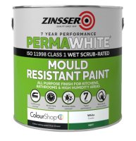 Zinsser Perma White Mould Resistant Matt Paint 2.5Ltr