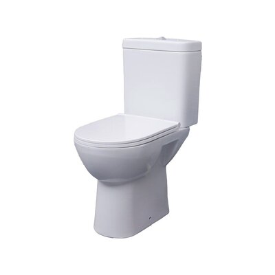 Instinct Trade Comfort Height Round WC Pack (Pan, 4/2.6 Ltr Cistern & Soft Close Seat)