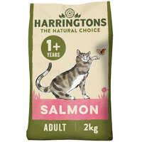 Harringtons Salmon Dry Adult Cat Food 2kg