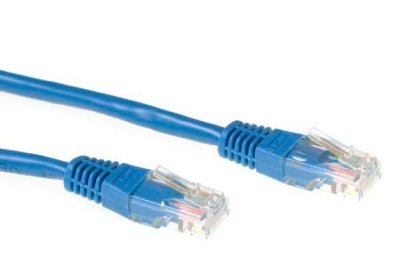 UTP patchkabel Cat6, blauw, L=5,0m