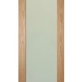 NM6G Frosted Glass Oak