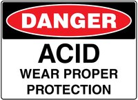 Hazardous Material Signs - Available in Sign Material - PVC, ACM, ADHESIVE