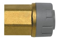 Polypipe Polyplumb Grey PB4422 22mm x 3/4in Brass Female Adaptor