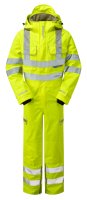 PULSAR&reg; Protect Waterproof Mesh-Lined Coverall Yellow - Recycled Content