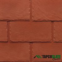 Tapco Slate composite Tapco tile conservatory Roof Tiles tapcoslate Brick Red colour, with tapco tiles tapco slate classic logo