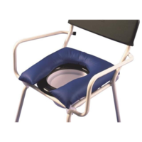 This commode cushion is extremely comfortable and can fit the majority of commodes.