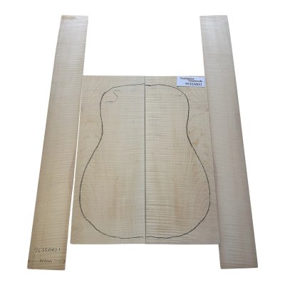 Maple/Sycamore Guitar Back & Sides, Selected Quality - Selection 10