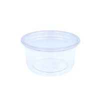 Container 8oz Rpet Deli clear