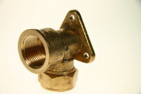 Garden Tap Wall Elbow 1/2 inch Female X 3/4 inch Compression 317W EP317W1234