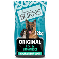 Burns Adult Senior Dog Original Fish & Brown Rice 12kg