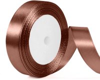 Satin Ribbon Brown (6mm)