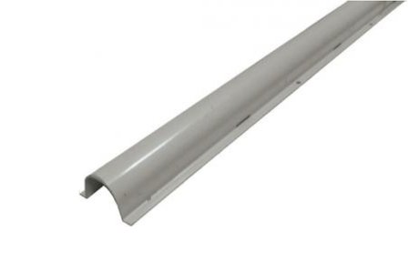 Cable protection &Omega; profile 60x60mm PVC (gray) - Length 2,75m