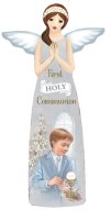 Porcelain Angel 9 1/2 inch/Communion Boy   (C39271)