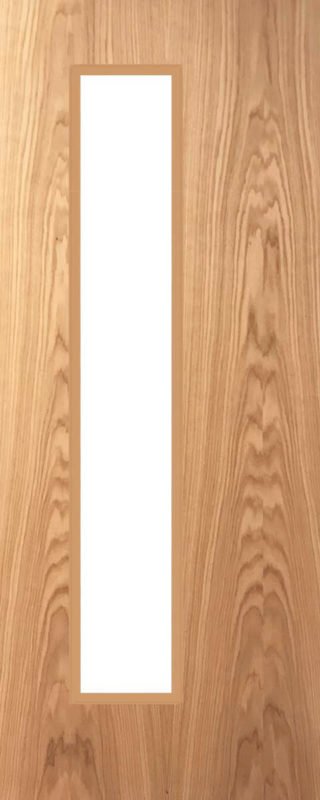 FD60 Clear Rated Glass, No Mesh Oak DFG01 Clear