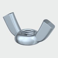 Wing Nut M6 Pack of 6