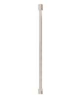 ASPECT CEILING SUPPORT BAR 650MM BRUSHED NICKEL
