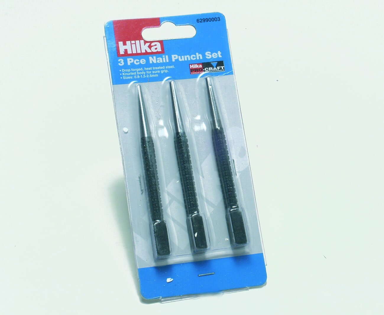 HILKA 3 PCE NAIL PUNCH SET