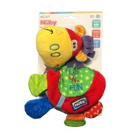 Nuby Flip Flop Teether Book 0 Months