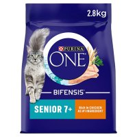 Purina One Cat Senior 7+ Chicken & Wholegrain 2.8kg x 1