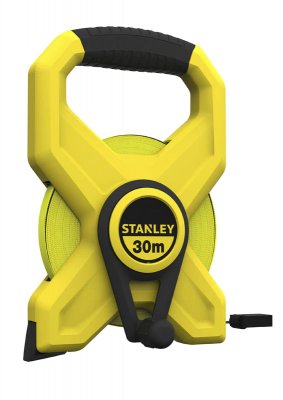 Stanley 30m 100ft Open Frame Fibreglass Blade Tape Measure 2-34-791