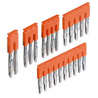 1SNK905350R0000 Entrelec JB5-50 50 Pole Jumper Bar 5mm Pitch Orange JB5-50