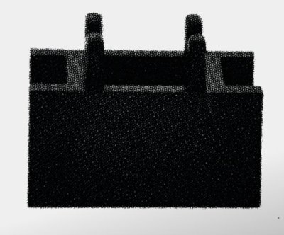 Clip Link Spacer Block Black P618