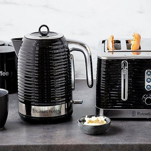 Russell Hobbs Inspire Black Kettle | 24361
